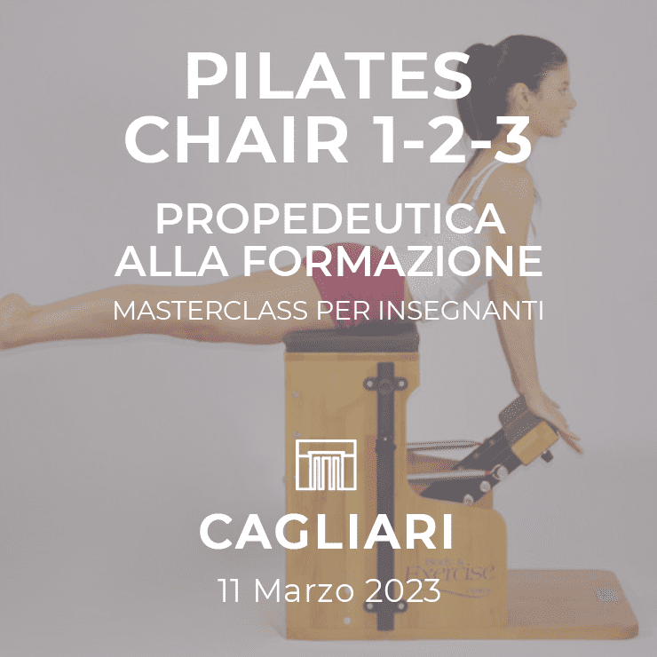 Workshop e Masterclass 6 11/03/2023 | CHAIR MASTERCLASS propedeutica alla formazione - Cagliari