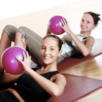 people group doing fitness exercise